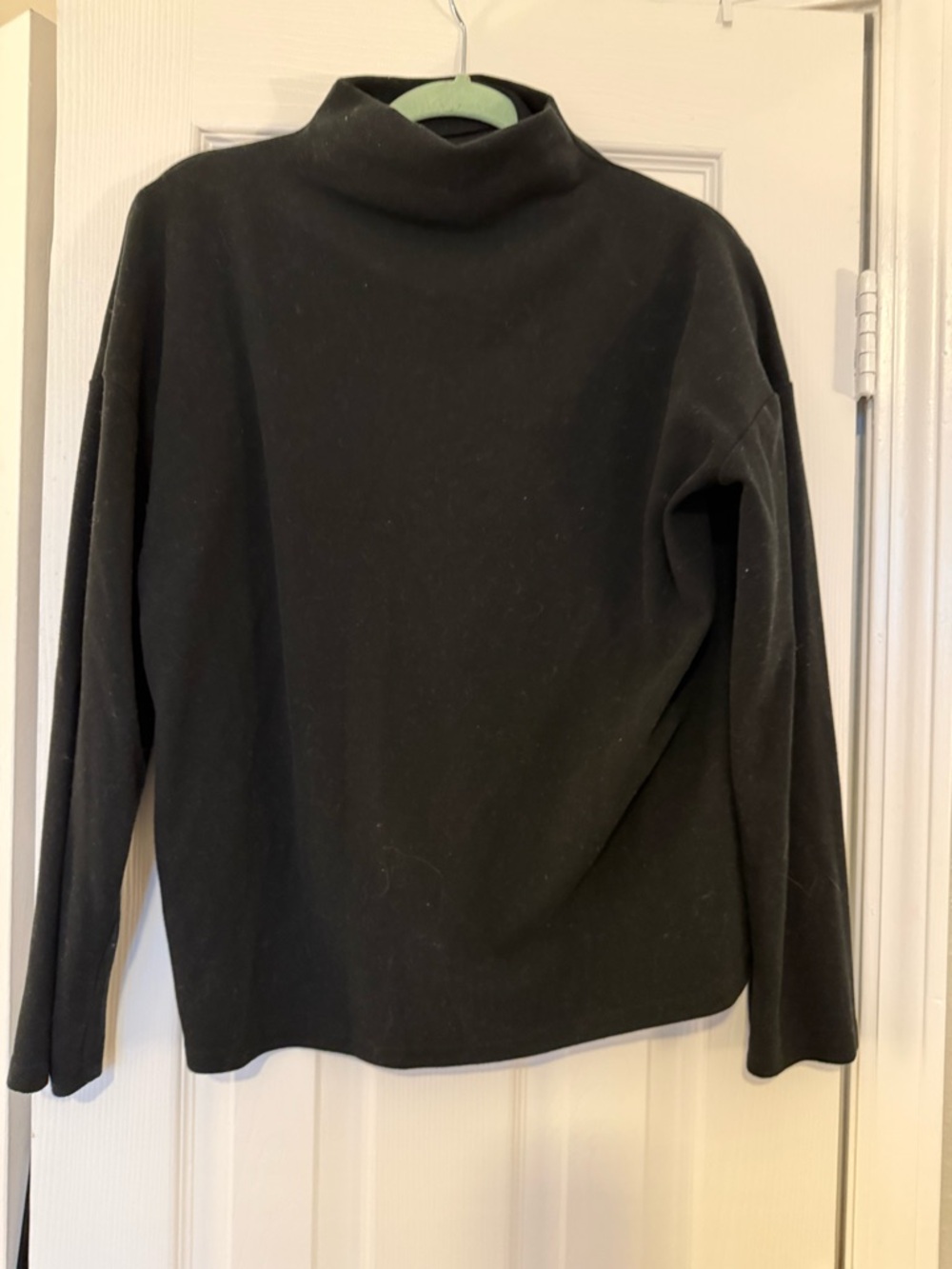 A New Day Black Mock Neck Sweater | Size L
